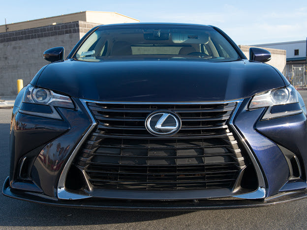2016-2020 Lexus GS-Series JDM Lexon Style CARBON FIBER Front Bumper Lip Splitter