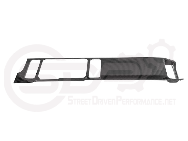 2021-UP FORD BRONCO CARBON FIBER PASSENGER SIDE DASHBOARD AC OUTLET PANEL COVER