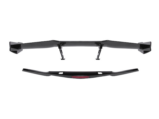 2014-2019 CORVETTE C7 | CARBON FIBER ZR1 EXTENDED REAR SPOILER HIGH WING