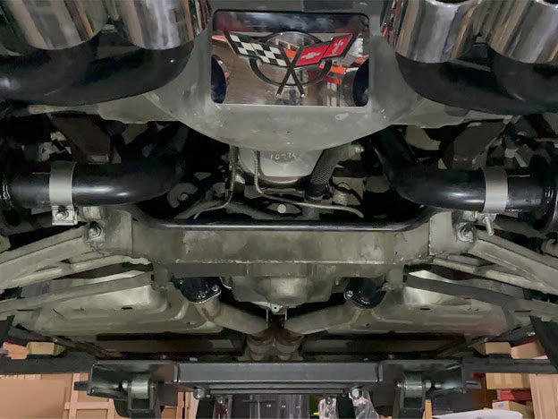 1997-2004 CORVETTE C5 MUFFLER AXLE BACK QUAD TIPS EXHAUST