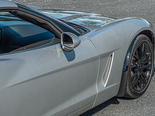 2005-2013 CHEVROLET CORVETTE C6 BASE FRONT AND REAR SPLASH GUARDS MUD FLAPS