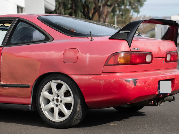 1994-2001 Acura Integra DC2 MUGEN Style Rear Lid Wing Spoiler with Emblem (Pair)