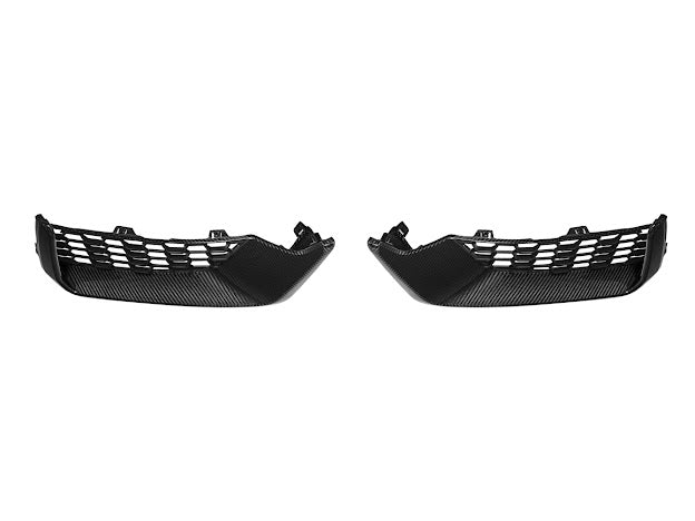 2024-Up Ford Mustang S650 Dark Horse | CARBON FIBER Front Lower Grille Insert Pair