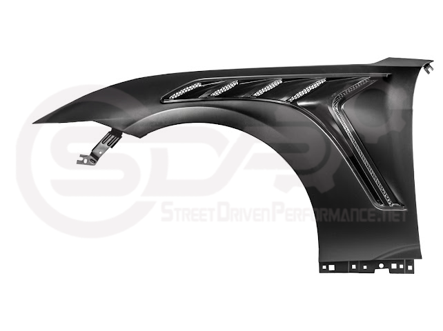 2024-UP FORD MUSTANG S650 | GTD STYLE FRONT SIDE VENTED FENDERS