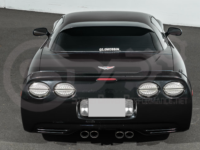 1997-2004 Corvette C5 Z06 Coupe | SDP Performance CARBON FIBER Rear Window Top Roof Wing Spoiler