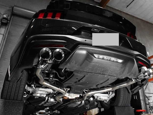 2024-PRESENT FORD MUSTANG S650 GT | AXLE BACK QUAD TIPS EXHAUST