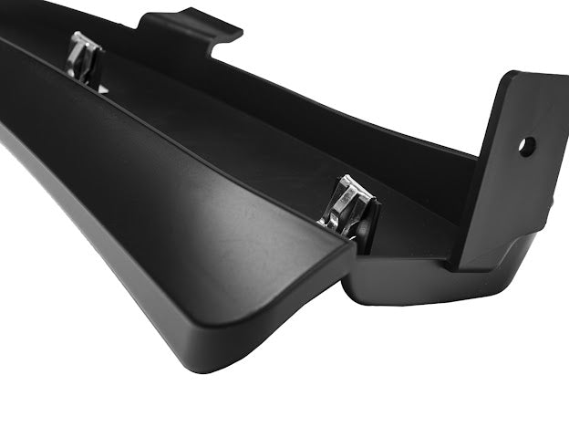 2020+ CHEVROLET CORVETTE C8 Z06 & E-RAY | MATTE BLACK XL EXTENDED FRONT SPLASH GUARD