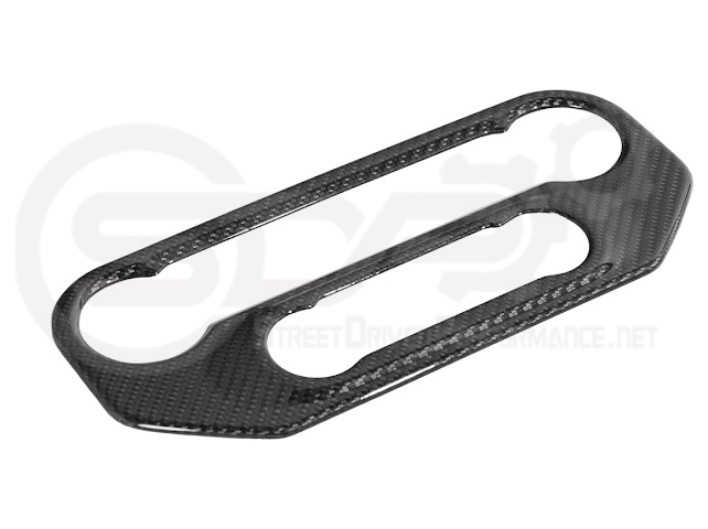 2021-UP FORD BRONCO CARBON FIBER CENTER CONSOLE AC CONTROL PANEL COVER TRIM