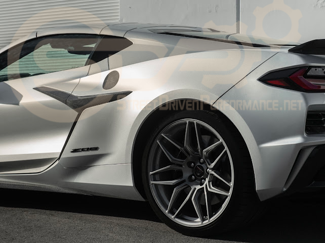 2020-UP CORVETTE C8 | SIDE FENDER FUEL TANK GAS LID DOOR COVER