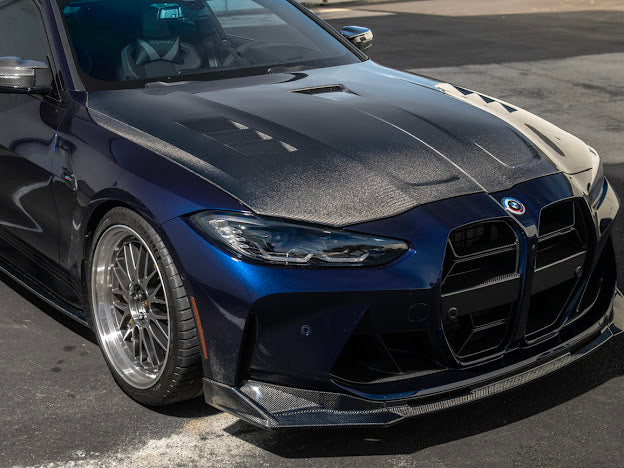 2021+ BMW G80 M3 & 2021+ BMW G82 / G83 M4 | SDP PERFORMANCE  STYLE CARBON FIBER FRONT HOOD