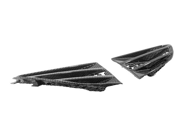 2009-2014 Ford F-150 Raptor SVT | SDP Package Carbon Fiber Side Fender Vents Trim Replacement (Pair)