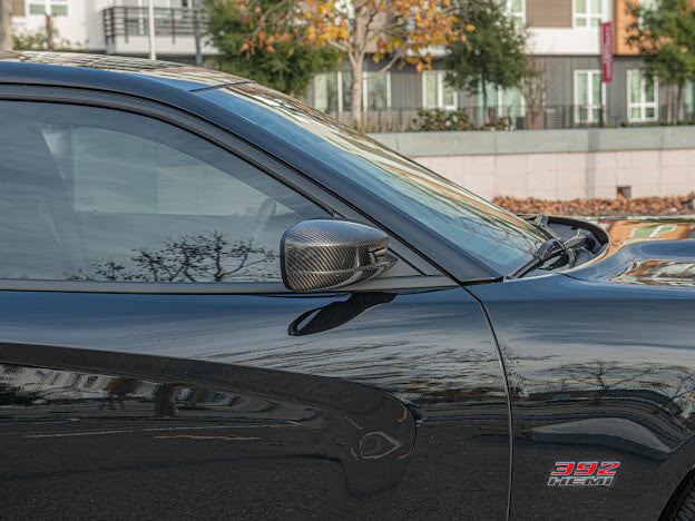 2011-UP DODGE CHARGER CARBON FIBER SIDE MIRROR COVERS