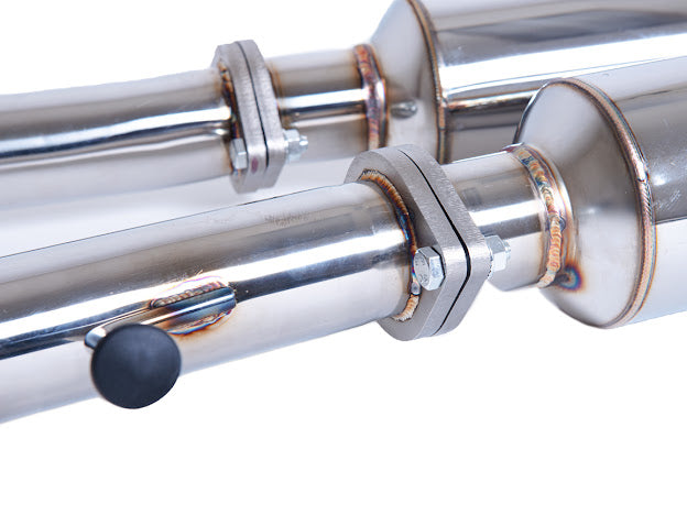 2017-PRESENT INFINITI Q50 2WD 2.5" STAINLESS STEEL RESONATED MID PIPE