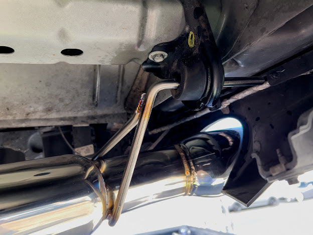 2015-2023 FORD MUSTANG MUFFLER AXLE BACK DUAL BURNT TIPS EXHAUST