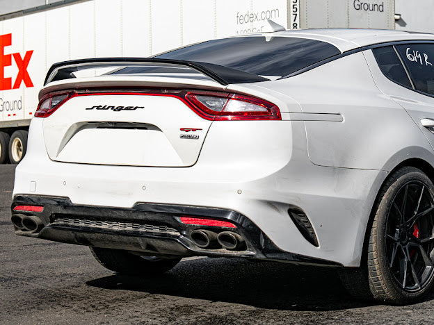 2018-Up Kia Stinger Scorpion GT Style GLOSSY BLACK Rear Trunk Lid Wing Spoiler