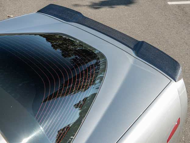2005-2013 C6 Corvette - Extended ZR1 Style Rear Trunk Lid Spoiler Wing - for all models