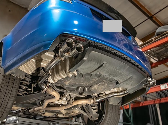 2008-2009 Pontiac G8 | T-304 Steel Muffler Delete Axle Back 3" Quad Tips Exhaust