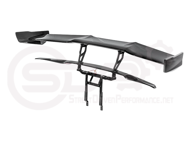 2014-2019 CHEVROLET CORVETTE C7  | EXTENDED REAR HIGH SPOILER WITH WING RISER