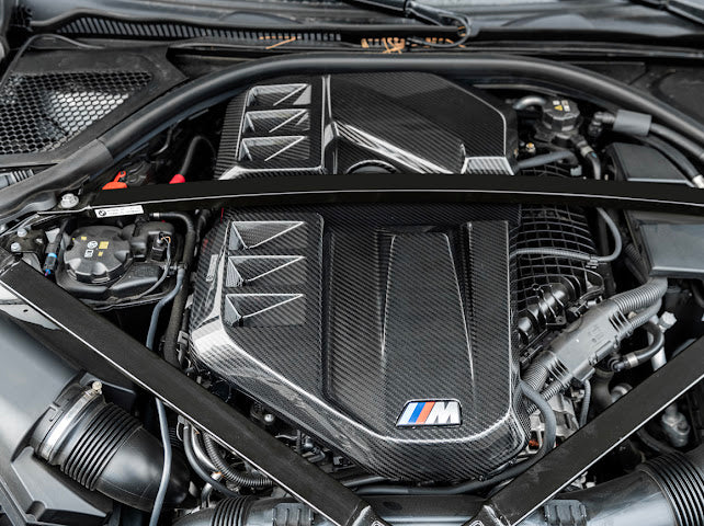 2023-UP BMW G87 M2 | Factory Style Carbon Fiber Front Engine Cover Replacement