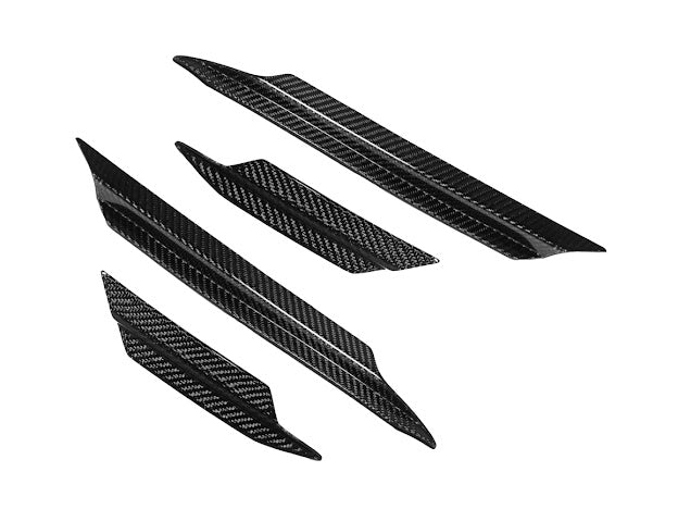 2020+ CORVETTE C8 CARBON FIBER SIDE CANARDS DIVE PLANE (PAIR)