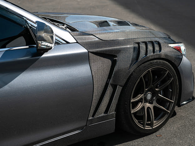 2014-UP INFINITI Q50 FRONT SIDE FENDERS PAIR