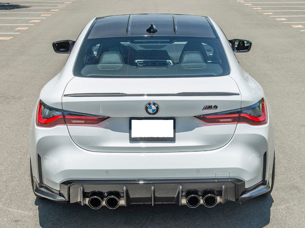 2021-Up BMW G80 M3 | Factory Style CARBON FIBER Rear Apron Lip Splitter Ground Effects