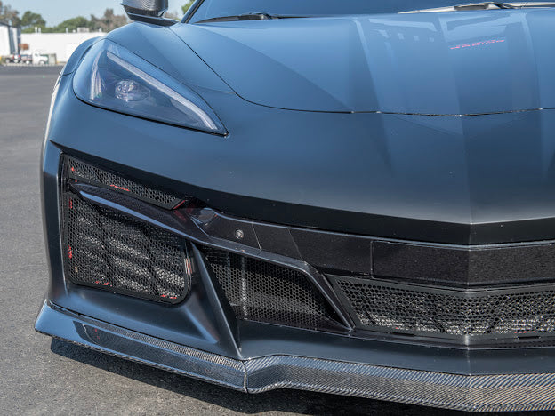 2020+ CHEVROLET CORVETTE C8 Z06 | FRONT RADIATOR MESH GRILLE INSERT GUARD SET