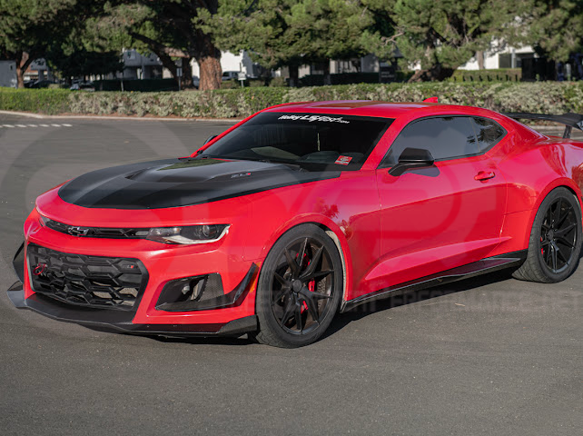 2016-2024 6TH GEN CAMARO ZL1 SIDE SKIRTS ROCKER PANLES GROUND EFFECTS