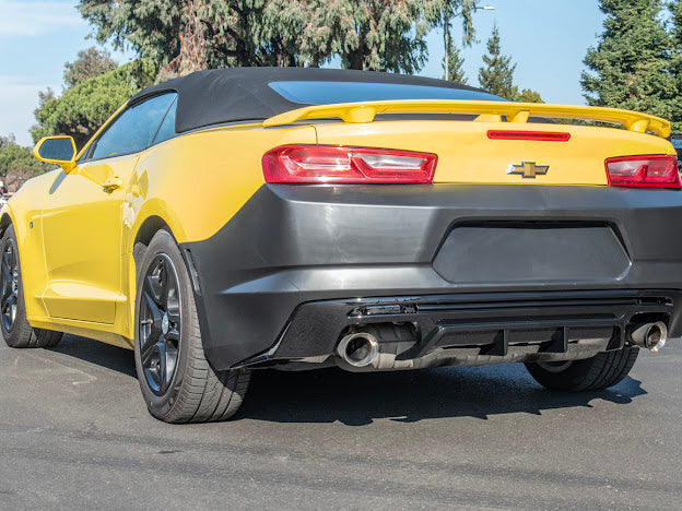 2016-2018 CAMARO ZL1 PACKAGE REAR BUMPER COVER REPLACEMENT & DIFFUSER