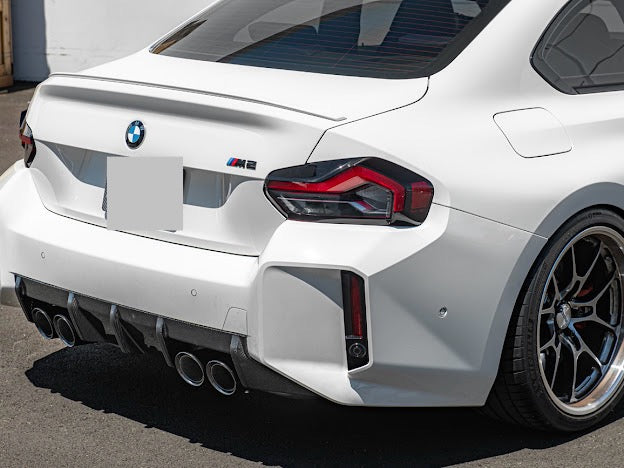 2023-UP BMW M2 | M-SPORT PERFORMANCE PACKAGE CARBON FIBER REAR BUMPER DIFFUSER