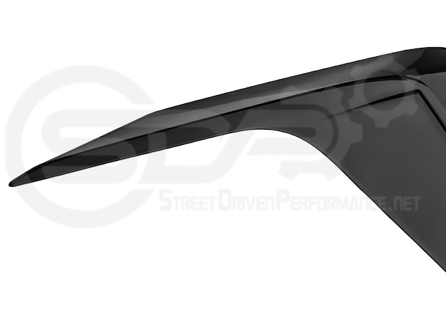 2020-Up Cadillac CT4 | SMOKE TINTED Rear Tail Light Trim Bezel Cover Pair