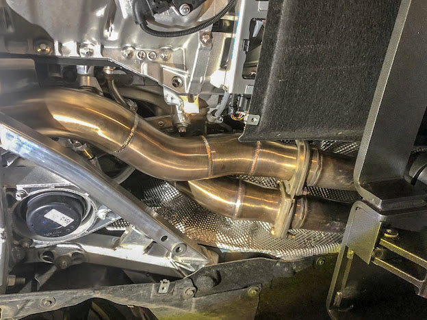 2014-2020 BMW M4 / M3 / M2 COMPETITION | S55 ENGINE RACE CATLESS DOWN PIPES