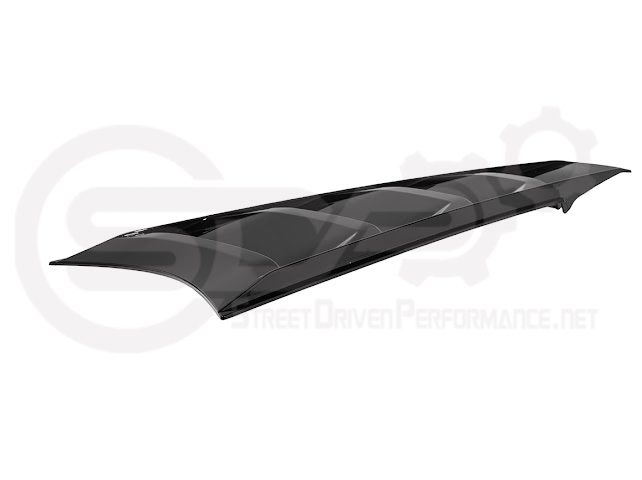 2020+ CORVETTE C8 ALL MODELS | ZR1 STYLE CARBON FLASH REAR WINDOW HATCH VENT LOUVER COVER