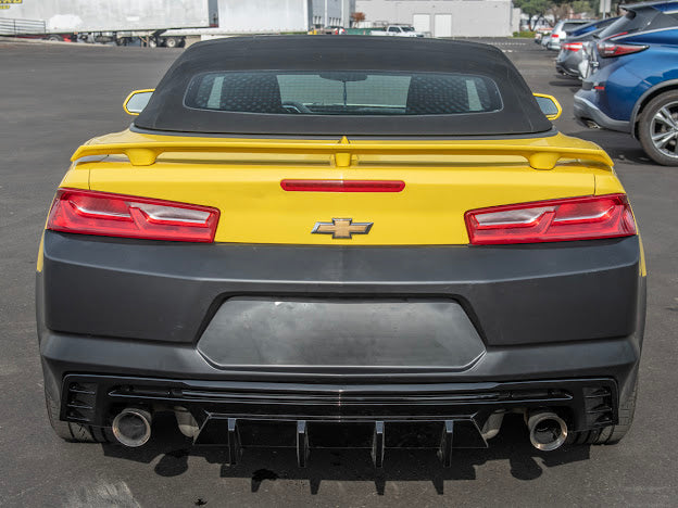 2016-2018 CAMARO ZL1 PACKAGE REAR BUMPER COVER REPLACEMENT & DIFFUSER