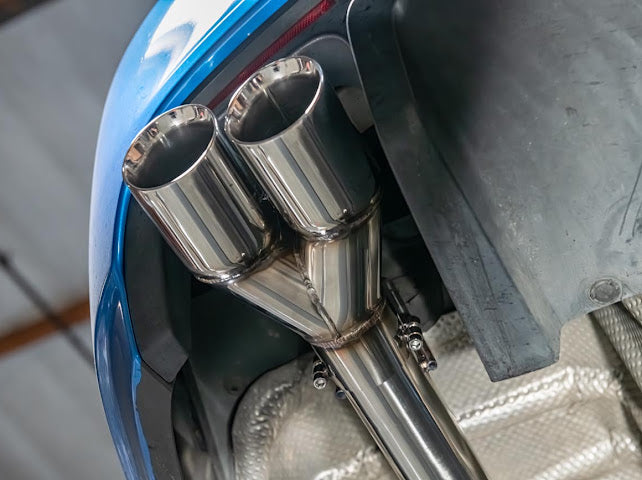 2008-2009 Pontiac G8 | T-304 Steel Muffler Delete Axle Back 3" Quad Tips Exhaust