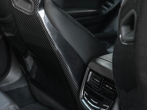 2016+ CADILLAC CTS-V3  | RECARO CARBON FIBER SEAT REAR PANEL COVER REPLACEMENT (DRIVER AND PASSENGER)