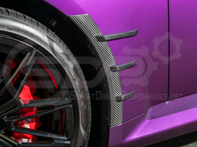 2023-UP BMW G87 M2 | DRY CARBON FIBER ADD-ON FENDER WHEEL ARCH TRIM FRONT & REAR PAIR