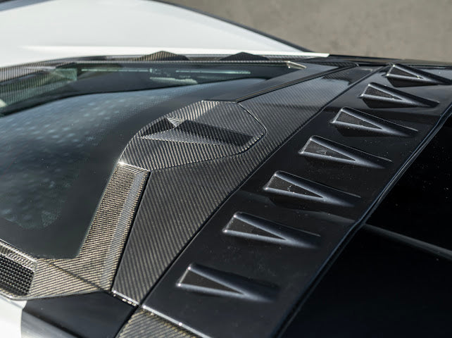 2020-UP CORVETTE C8 WINDSHIELD UPPER MOLDING TRIM SURROUNDING