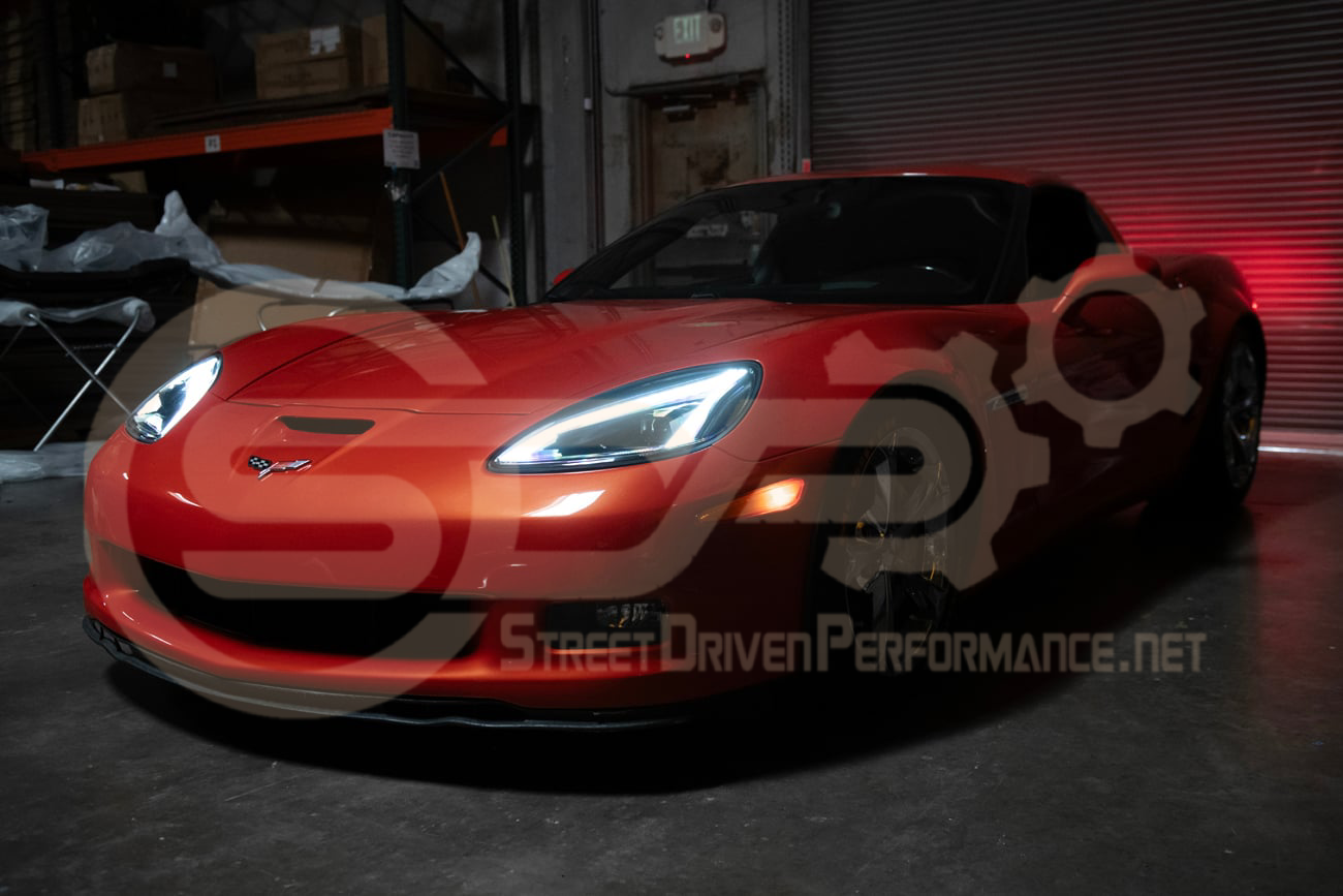 2005-2013 CORVETTE C6 | C8 STYLE TURN SIGNAL HEADLIGHTS