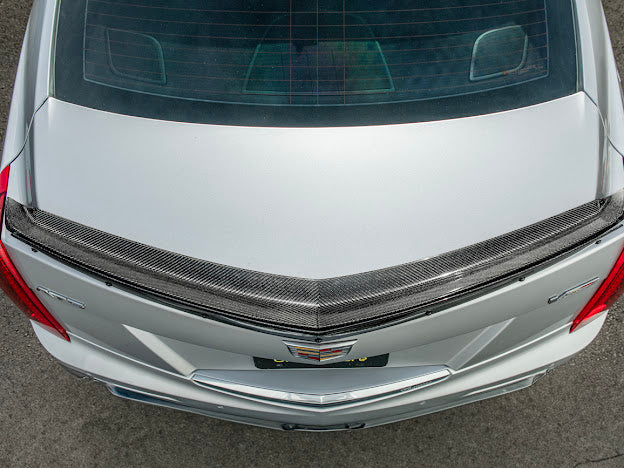 2016-2019 ATS-V Sedan  | Wickerbill Trunk Spoiler Wing Carbon Fiber