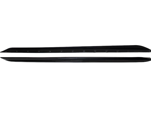 2019-Up BMW G20 3-Series | M-Sport Style GLOSSY BLACK Side Skirts Rocker Panel Ground Effects