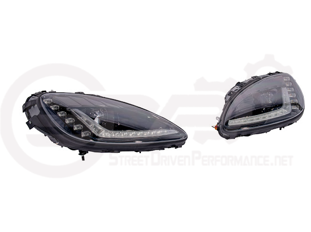 2005-2013 CHEVROLET CORVETTE C6 | C7 STYLE PROJECTOR LED SEQUENTIAL SIGNAL TURN HEADLIGHTS (PAIR)