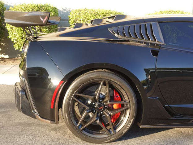 *BLEMISHED-DISCOUNTED* 2019 CHEVROLET CORVETTE C7 ZR1 CARBON FIBER REAR LID BASE SPOILER / WING