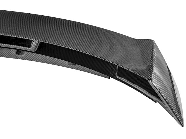 2024-Up Ford Mustang S650 | GT Style CARBON FIBER Rear Trunk Lid Wing & Spoiler Panel