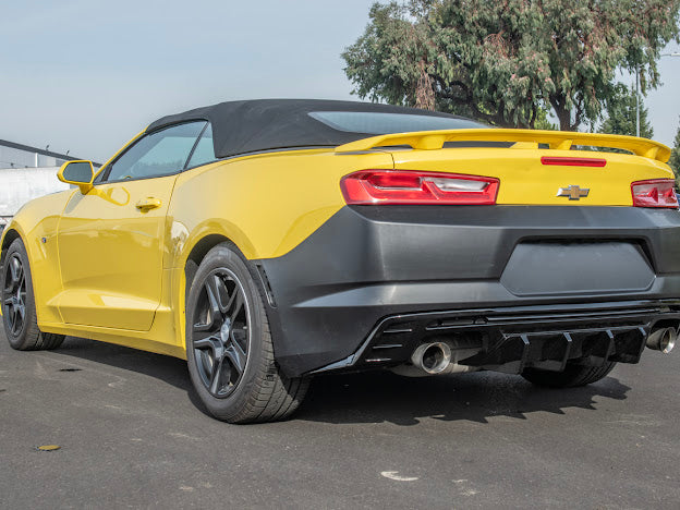 2016-2018 CAMARO ZL1 PACKAGE REAR BUMPER COVER REPLACEMENT & DIFFUSER