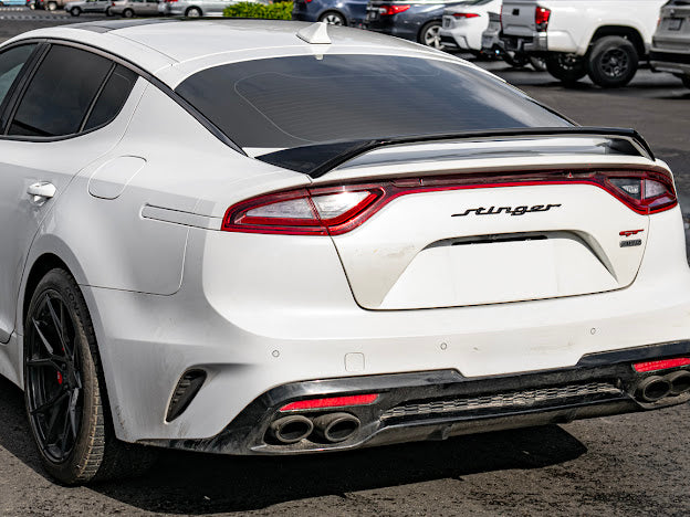 2018-Up Kia Stinger Scorpion GT Style GLOSSY BLACK Rear Trunk Lid Wing Spoiler