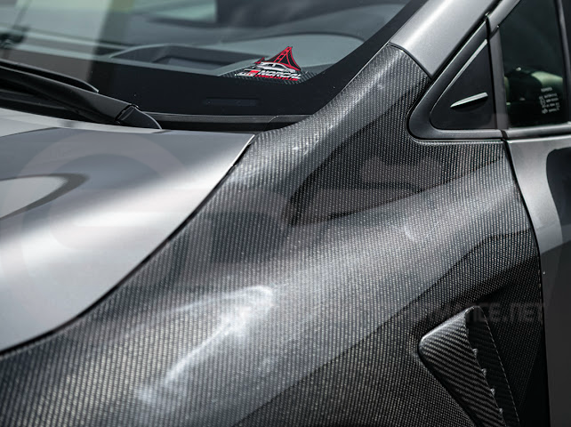 2023-UP GR COROLLA | FACTORY STYLE CARBON FIBER FRONT SIDE FENDERS WITH VENTS (PAIR)
