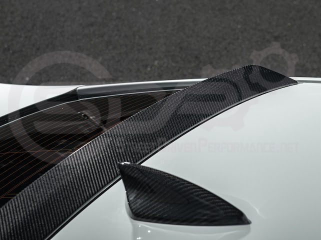 2020-Up Cadillac CT4 / CT4-V / CT4-V Blackwing | SDP Performance Style Carbon Fiber Rear Roof Top Window Spoiler Wing