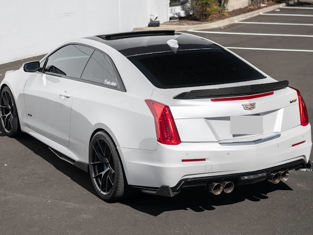 2016-2019 ATS-V COUPE  | Wickerbill Trunk Spoiler Wing Carbon Fiber