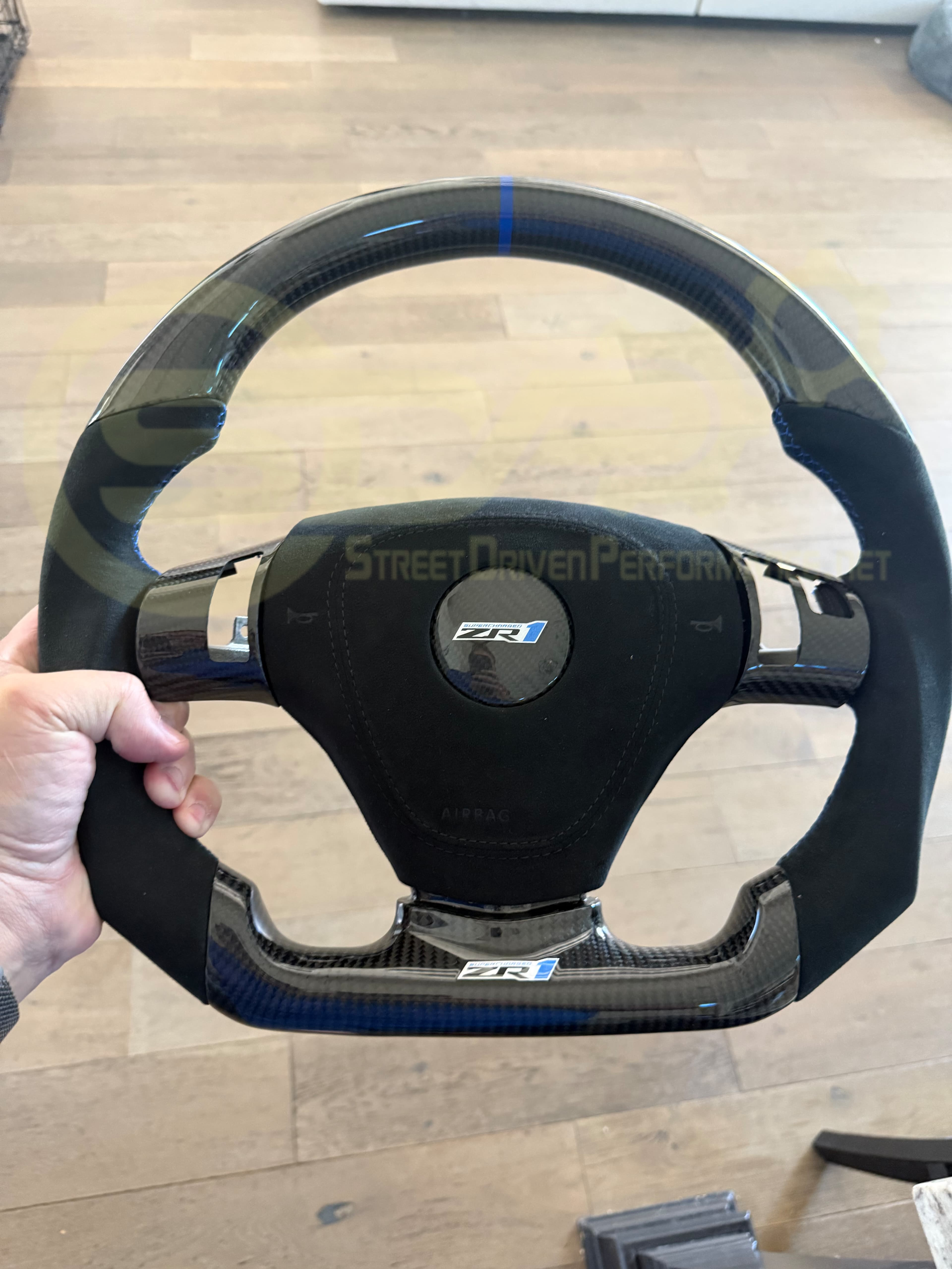 2005 - 2013 C6 Corvette Custom Carbon Fiber Steering Wheel with options
